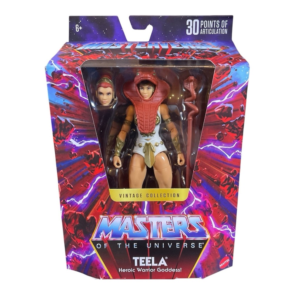Masters of The Universe Masterverse Vintage Collection Teela Figure New In Hand